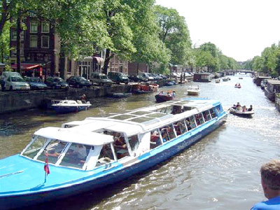 Canal boat blu, link qui per dimensioni reali