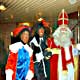 Gli Zwartepieten con Babbo Natale