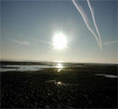 L'Isola di Texel al riflesso del Sole, link qui per dimensioni reali